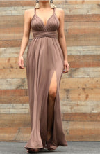 Load image into Gallery viewer, Look At Me Maxi Dress (Mocha)