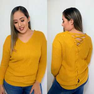 Maggie Sweater (Mustard)
