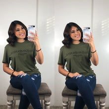 Load image into Gallery viewer, Vintage Y Inspo Tee (Olive Green)